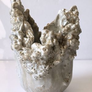 Freeform Resin Vase Sculpture by Sue Findlay Designs
