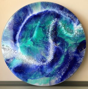 Super Charged - Resin Art by Sue Findlay Designs