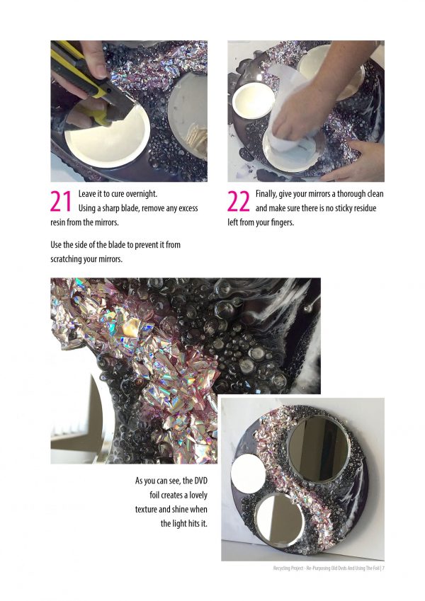 Recycling Old DVDs (Foil) - Step by step guide