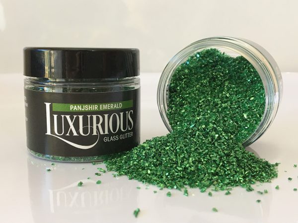 Panjshir-Emerald - Luxurious Glass Glitter